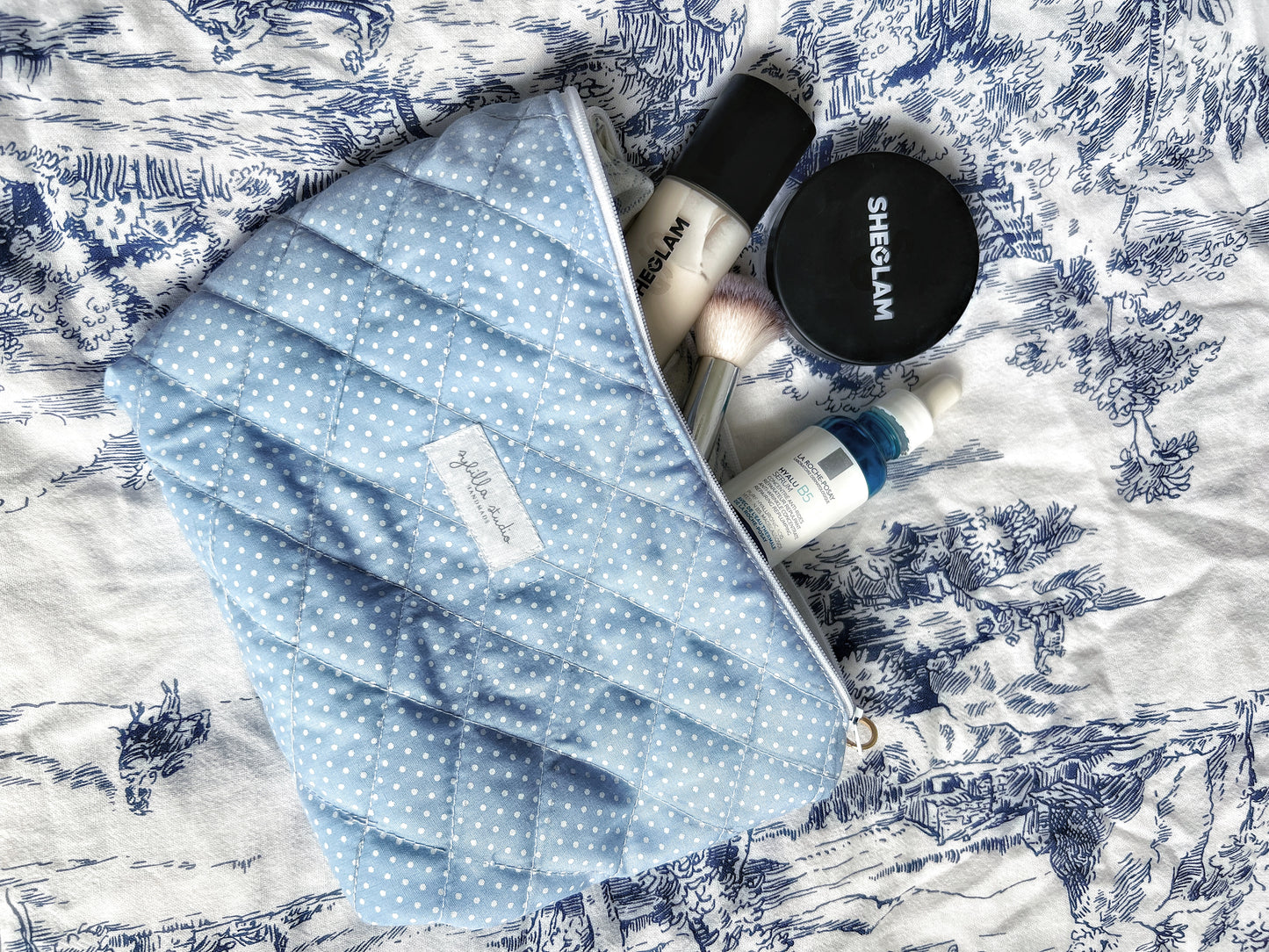 Cosmetiquero Quiero Celeste