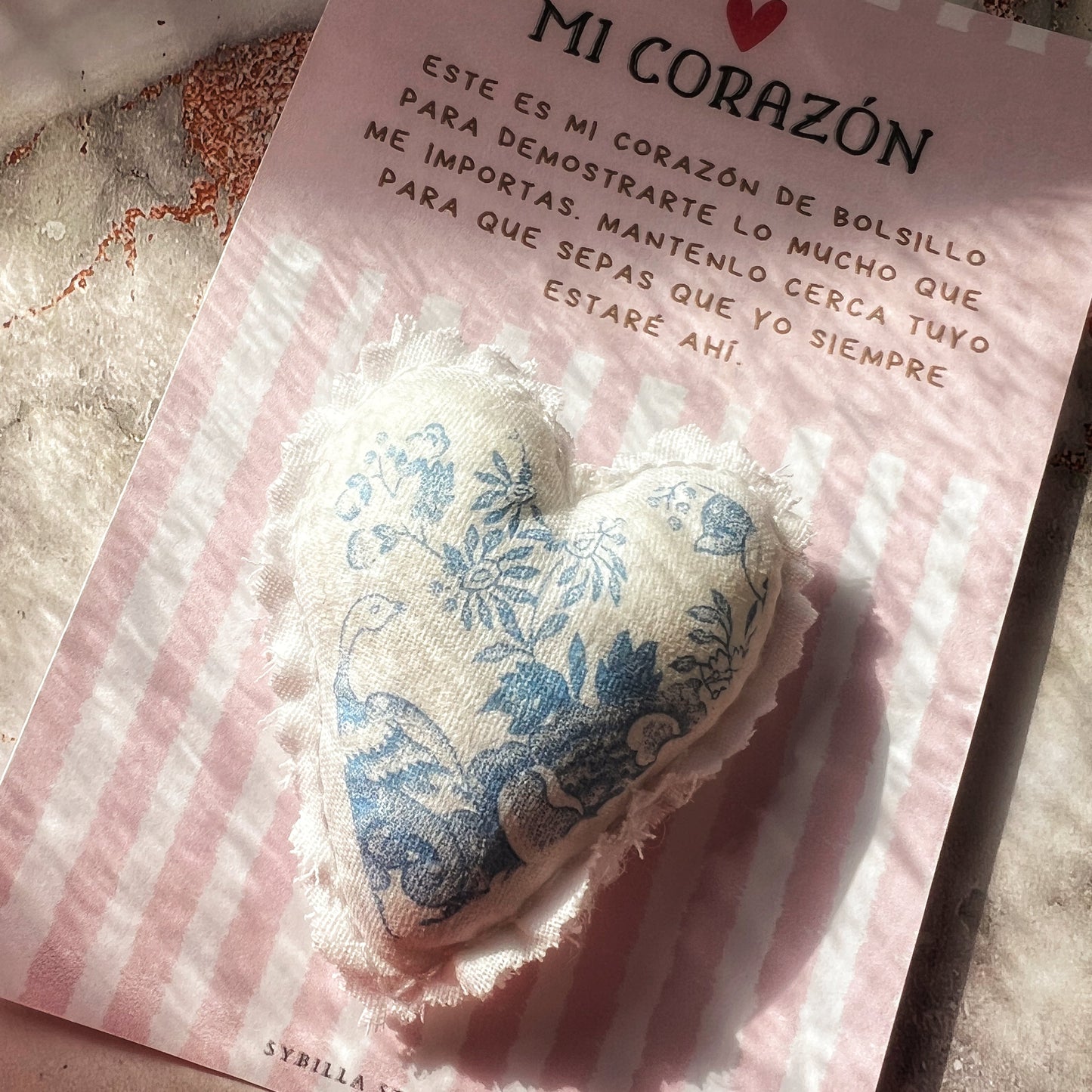 Corazón de bolsillo