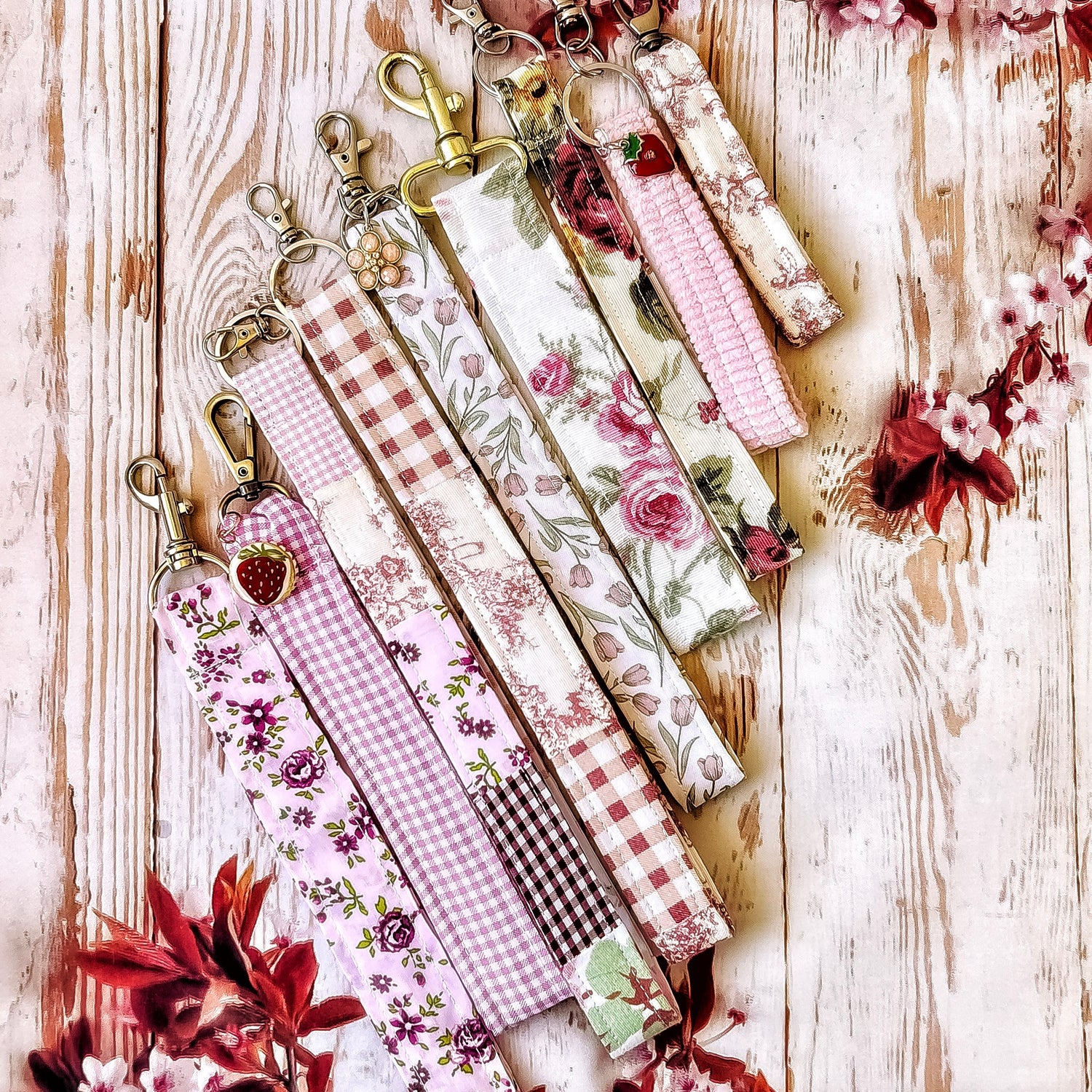 Cottagecore keychain