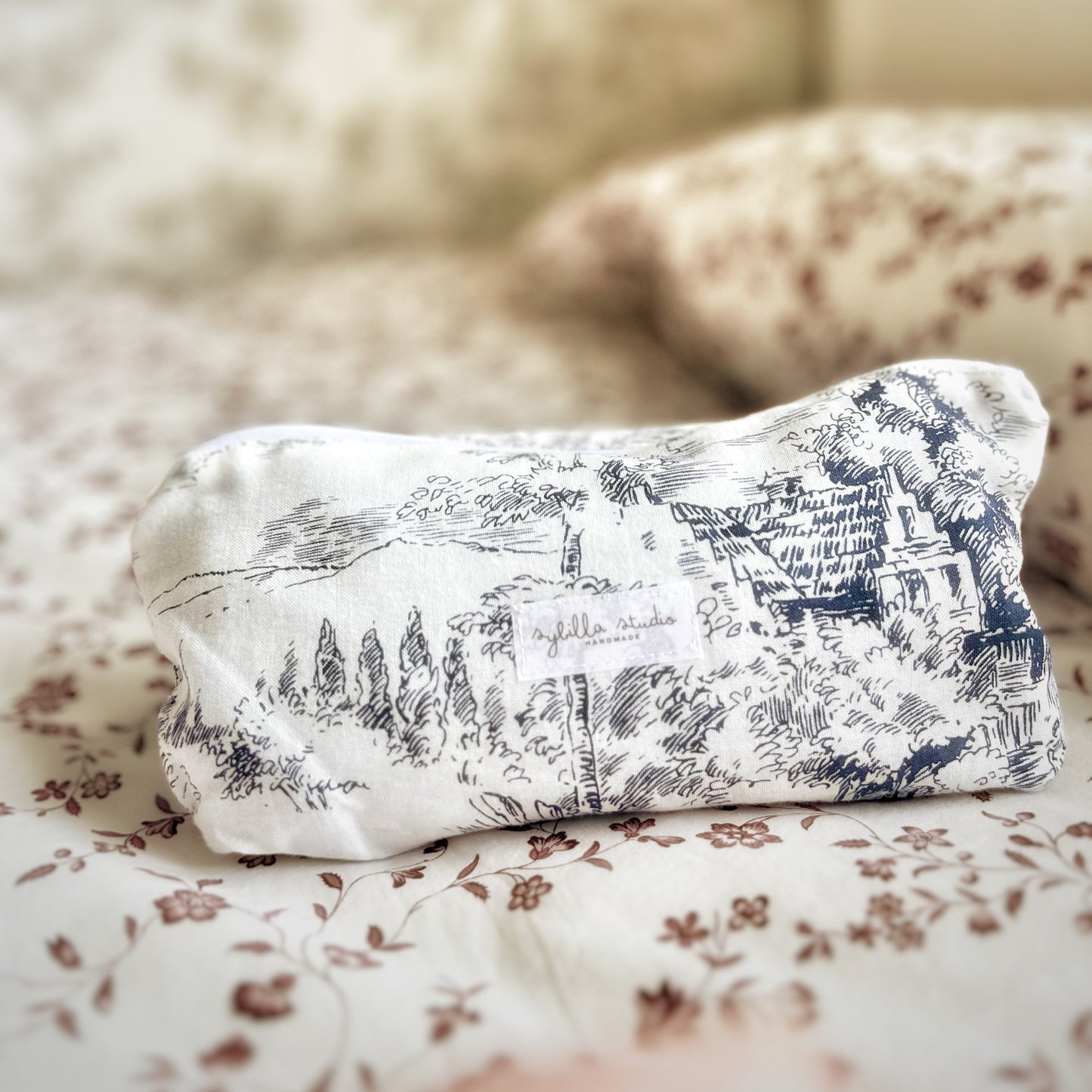 Cosmetiquero Toile de Jouy