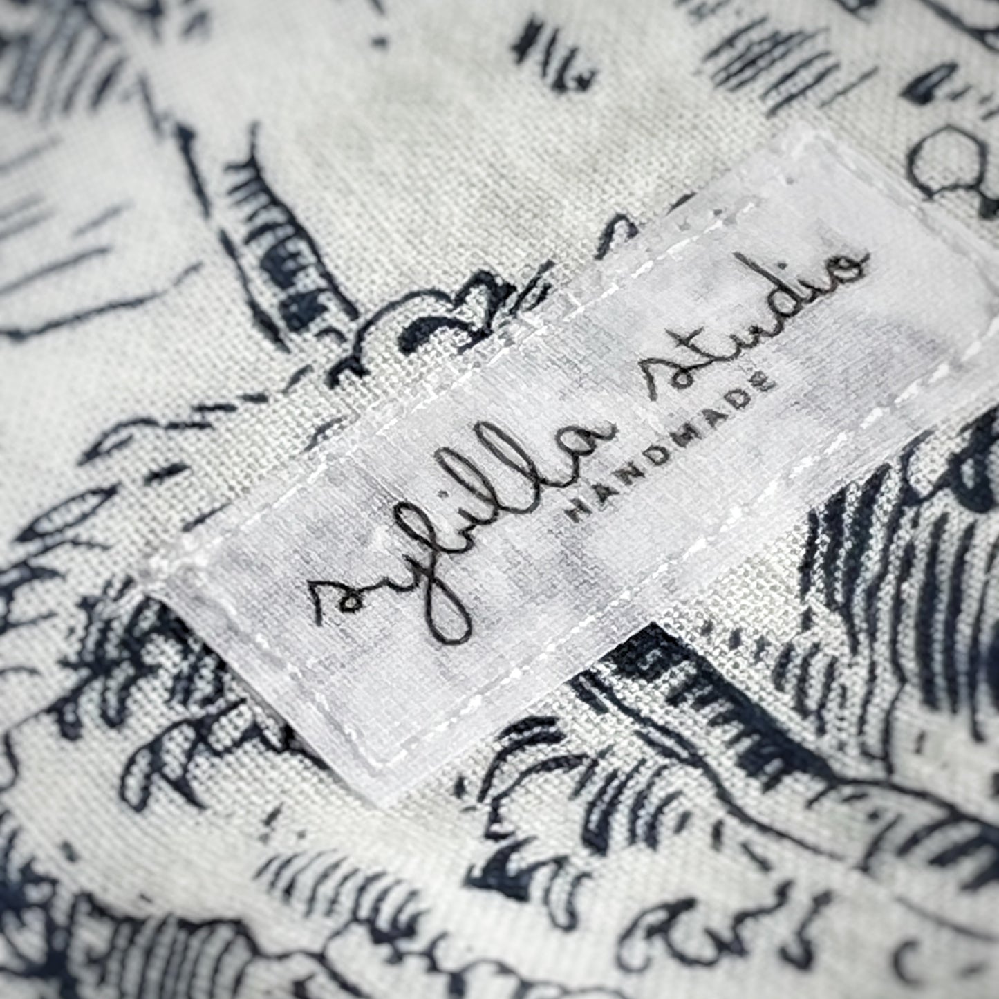 Cosmetiquero Toile de Jouy