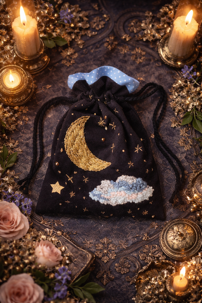 Saquito Gilded Noir Moon