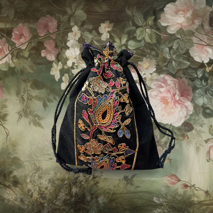 Saquito Velvet Night Garden