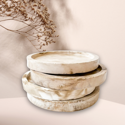 Plato bandeja decorativa.