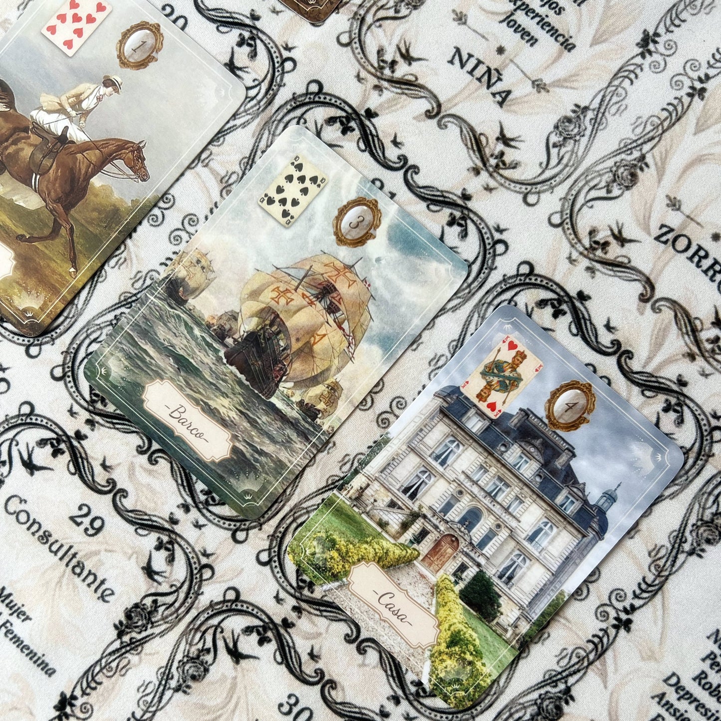 Tapete Grand Tableau Lenormand